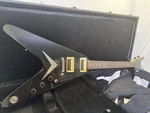 Dean V79 Classic Used Mahogany Body Black W/ Hard Case. Fixed Price $780.00.