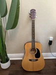 Carlo Robelli Acoustic Electric Guitar CMD6610XX With Soft Case. Fixed Price $200.00.