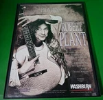 Robert Plant Washburn Marquee EA36 Guitar 1993 Print Ad Framed 8.5X11. Fixed Price $19.99.