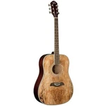 Oscar Schmidt OG1SM Dreadnought Acoustic Guitar, 3/4 Size, Spalted Maple. Fixed Price $269.99.