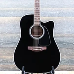 Takamine GD34CE-BLK Gloss Black Dreadnought Cutaway Acoustic El. Guitar W/bag. Fixed Price $849.99.