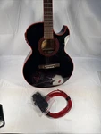 Kiss Paul Stanley Signature Acoustic/electric Guitar Washburn PS11E. Fixed Price $1190.00.