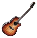 Ovation Celebrity E-acoustic CS24X-7C, Cognac Burst, Mid-depth. Fixed Price $574.00.