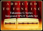 Takamine Series Split / Dual Integrated Saddle Set For CP100D Pickup Tusq. Fixed Price $19.95.