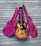 Rare Vintage 1970 Gibson Tdc Blonde ES-340 Hollow Body Electric Guitar W/ Case. Fixed Price $4999.99.