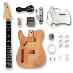 Bexgears Diy Left-handed Electric Guitar Kits Okoume Body, White Pickguard. Fixed Price $109.99.