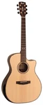 Cort Gapfbevelnat Grand Regal Acoustic Cutaway Guitar. Natural Glossy Arm. Fixed Price $799.99.