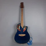 Prestige Electric Acoustic Guitar Vintage Blue Brown Wood. Fixed Price $249.35.