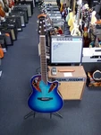 Ovation Celebrity Elite CE48P-RGBLUE Super Shallow Bowl. Fixed Price $629.00.