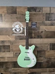 Danelectro 59M Nos+ Electric Guitar Keen Green. Fixed Price $450.00.