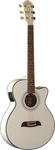 Oscar Schmidt OG10CEWH-A Folk Cutaway Acoustic Electric Guitar. White. Fixed Price $334.99.