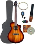 Breedlove Pursuit Exotic Concert Edgeburst - Koa W/ Hard Case. Fixed Price $1399.00.