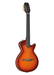Tagima Modena Ny-eq-cb Nylonstring Thin Hollow Body Guitar Cherry Burst. Fixed Price $449.99.