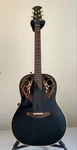 Acoustic Guitar Ovation 1718 Elite Black Made In Usa With Hard Case. Fixed Price $1319.00.