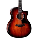 Taylor 224CEK Deluxe Grand Auditorium Acousticelectric Guitar Shaded Edge Brst. Fixed Price $1999.00.