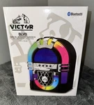 Victor Mini Bluetooth Jukebox W Multicolor Led Lighting. Fixed Price $49.99.