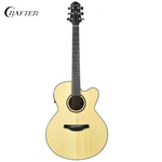 Crafter Silver Series Spruce Top Jumbo Acoustic Electric Guitar - Natural. Fixed Price $299.45.