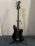 Squier Vintage Modified Jaguar Bass Special Black Matching Headstock 2013. Fixed Price $470.00.