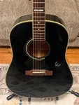 Epiphone AJ-28S Mik Vintage 1998 Solid Top Ebony Excellent Gibson Hard Case!. Fixed Price $499.99.