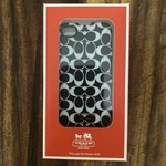 New Box Genuine Coach Iphone 4/4S Case With Classic Print Logo. Fixed Price $10.00.