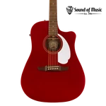 Fender Redondo Player Acoustic-electric Guitar Candy Apple. Fixed Price $419.99.