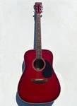 Vintage Carlo Robelli New York Red Acoustic Guitar CW4102 Great Condition. Fixed Price $295.00.
