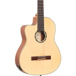 Ortega Family Series RCE125SN-L Thinline A/e Classical Guitar Natural Matte. Fixed Price $369.99.